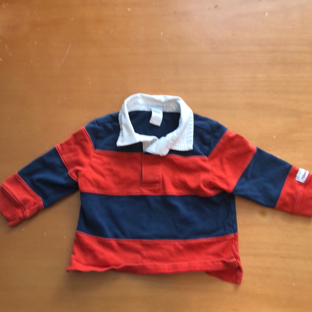 Janie and Jack Rugby shirt 12-18 months